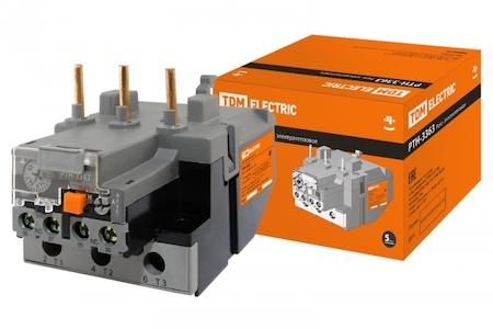 TDM ELECTRIC SQ0712-0017 Реле электротепловое РТН-3363  63-80А TDM